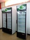 찬 음료 음료 전시 냉각기 냉장고/상점 강직한 유리제 문 전시 냉장고