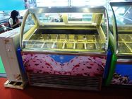 자동 12 PC 1/3 팬을 가진 아이스 캔디 아이스크림 전시 냉장고를 녹이십시오