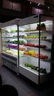 편리한 상점을 위한 가득 차있는 유리제 작은 Multideck 냉장고 과일 전시 진열장