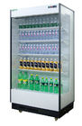 편리한 상점을 위한 가득 차있는 유리제 작은 Multideck 냉장고 과일 전시 진열장