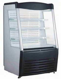 음료 전시 상점 팬 냉각 유형을 위한 소형 Multideck 열려있는 냉각장치