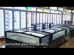 -18~-22도 자동 제상 알루미늄 내부를 가진 큰 수용량 상업적인 냉장고를 쇼핑하십시오