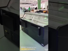 델리 고기 전시장 고기 냉장고