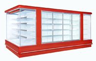 슈퍼마켓 열려있는 Multideck 열려있는 냉각장치 냉장 진열장 유럽 유형