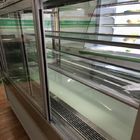 일본 빵집 전시 수입된 압축기를 가진 유리제 문 내각