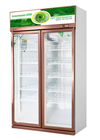 고급 방식 똑바로 선 냉동고 광고용 디스플레이 냉각기 샹파뉴