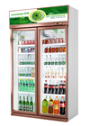 고급 방식 똑바로 선 냉동고 광고용 디스플레이 냉각기 샹파뉴