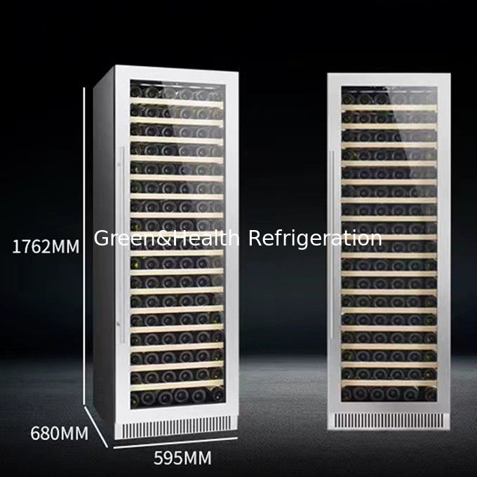 ETL 인증 360° 공기 환기 와인 냉장고 418L 220V 50HZ 자동 해빙 시스템