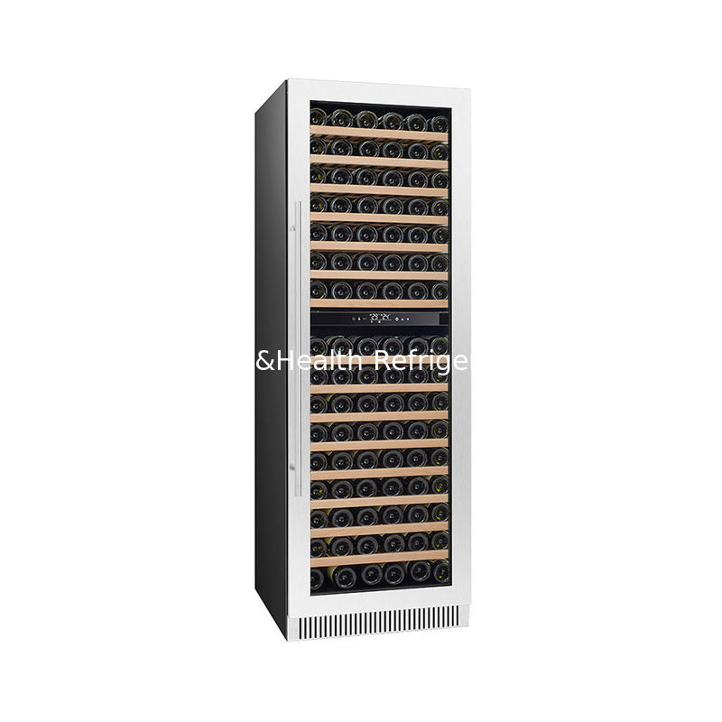ETL 인증서 사용자 정의 185 병 445L 와인 디스플레이 냉장고 110V 220V 50HZ 60HZ