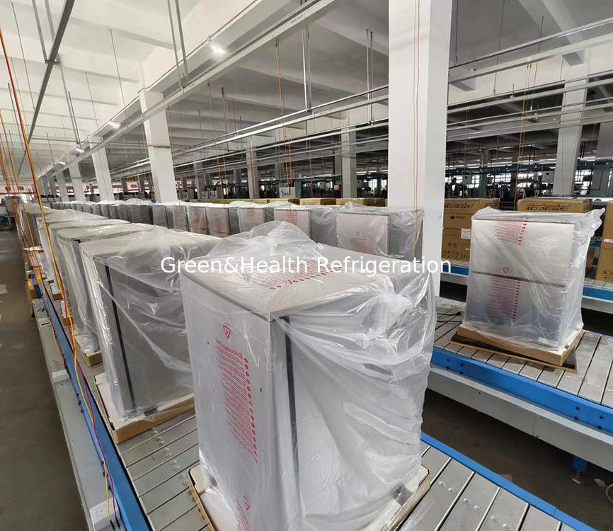 ETL 인증서 150L 168통 스테인리스 스틸 솔리드 도어 야외 음료 냉장고