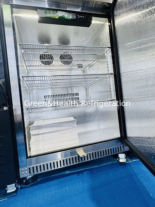 ETL 인증서 150L 168통 스테인리스 스틸 솔리드 도어 야외 음료 냉장고