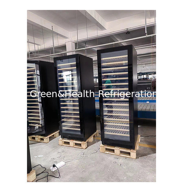 ETL 인증서 단일/두 개의 문 비치 목재 선반 유리 문 적포포장 냉장고