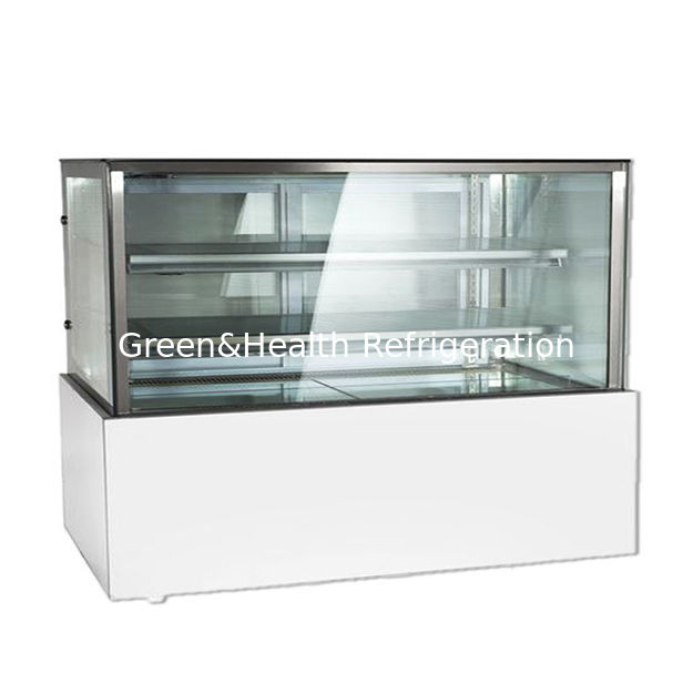 공장 직판 앵글 스테인리스 스틸 유리 재질 케이크 냉장 진열 냉동고