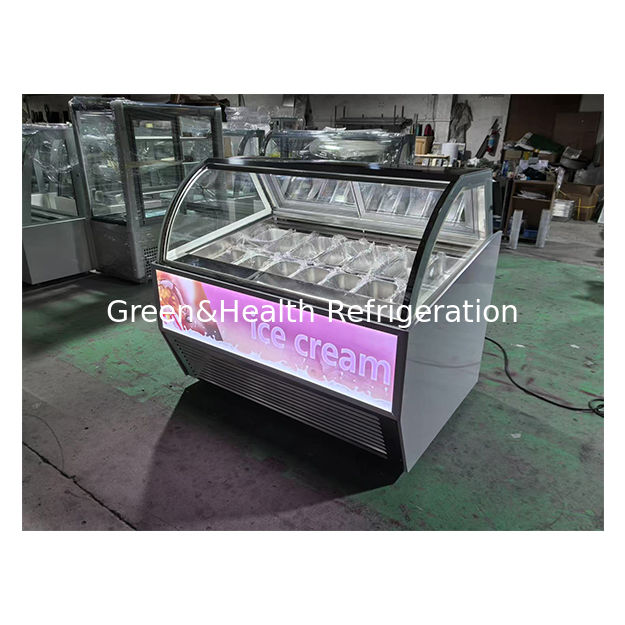 공장 직판 판매 상업용 아이스크림 냉장고 저장 디스플레이 냉장고 판매