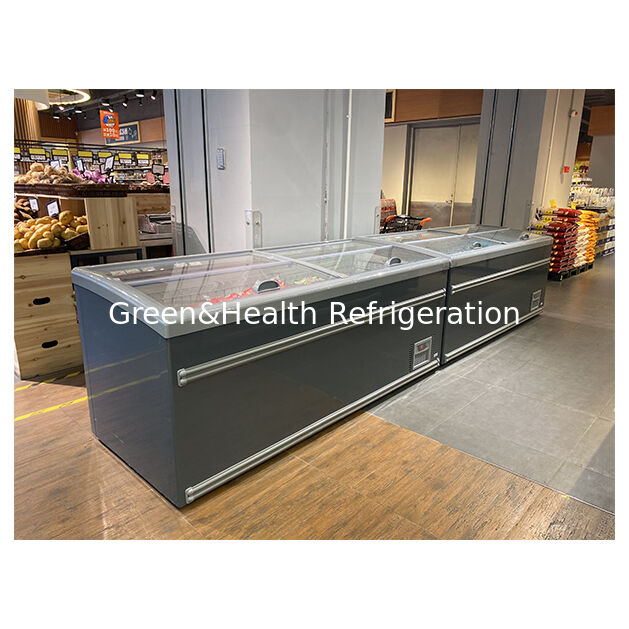 상업용 섬 냉장고 슈퍼마켓 냉장고 아이스크림 제품 보관 냉장고