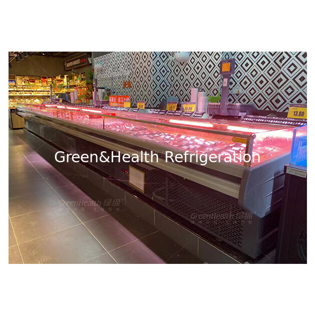내장된 수입 압축기 공장 직판 반 개방 신선한 고기 냉장고