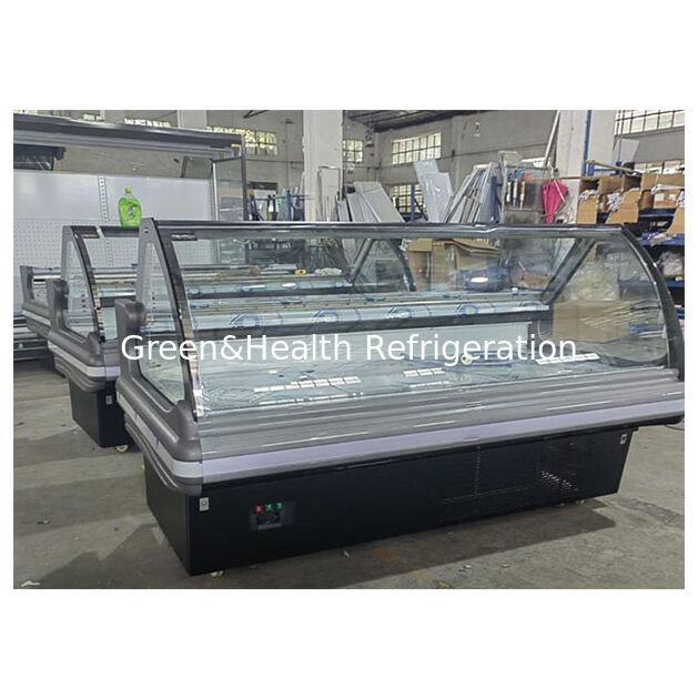 하단 장착 수입 압축기 플립 커버 조리 식품 냉장 보관 디스플레이 냉동고