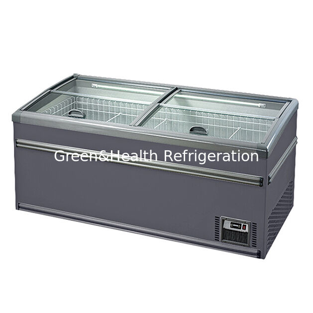 저장용품 종류 심냉장고 상업용 대형 상품 저장용품 섬 냉장고