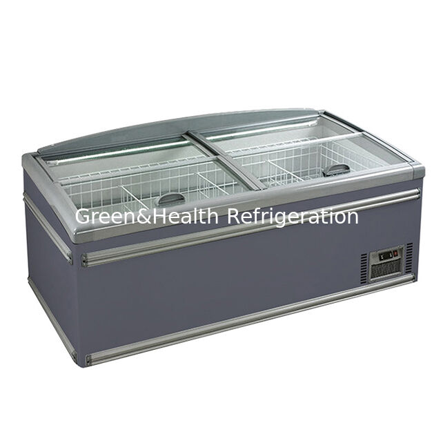 저장용품 종류 심냉장고 상업용 대형 상품 저장용품 섬 냉장고