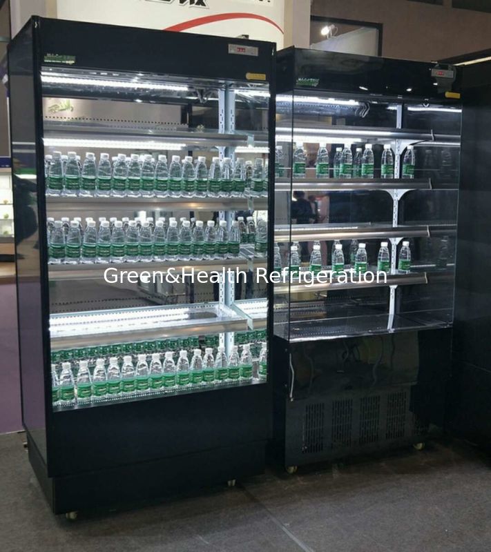 DANFOSS R404a/R134 압축기를 가진 조정가능한 선반 상점 Multideck 열려있는 냉각장치