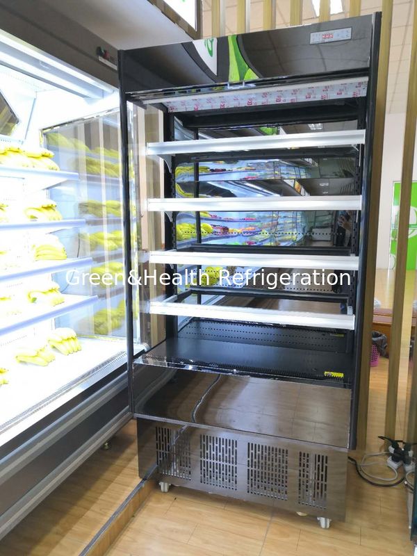 780W 멀티데크 오픈 1.25m 멀티데크 음료 음식점 카페 디스플레이 냉장고