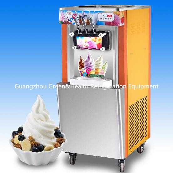 후로즌 요구르트 독점 판매권을 위한 기계 세륨을 만드는 저잡음 산업 아이스크림