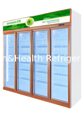 R290 상업적 음료 냉각기 자동차는 음료 디스플레이 냉동기 샹파뉴를 녹입니다