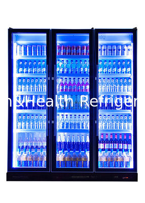 3대 도어 그래스 고급 맞춘 술집 냉동고 에너지 냉각 음료 냉장고