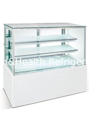 2개의 선반 및 조정가능한 케이크는 냉장고/냉각제 R404a에 의하여 구워진 상품 진열장을 표시합니다