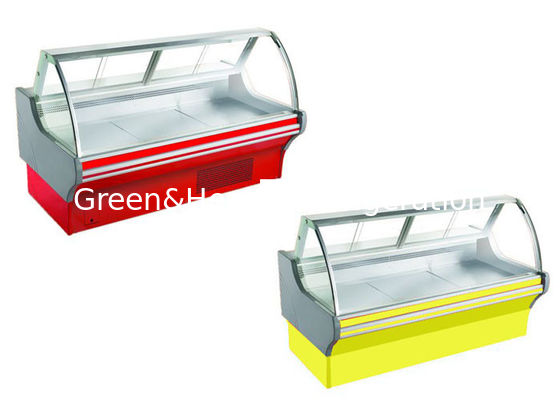 케이터링을 소개하기 위한 R404a 추운 조제식품 경우 해산물 냉장 설비 고기류 진열장