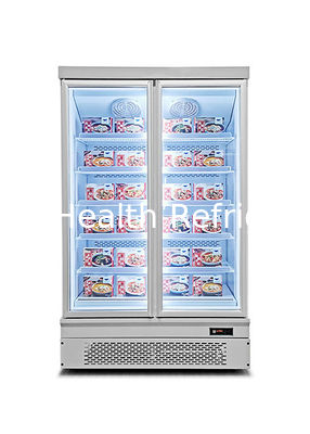 R134a 상용 슈퍼마켓 장비 바닥 마운트 직립 프리저 헬라데라