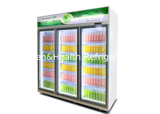 멀티 게이트 유리 예산 직립 냉동 디스플레이 캐비닛 상자 냉장고 738L