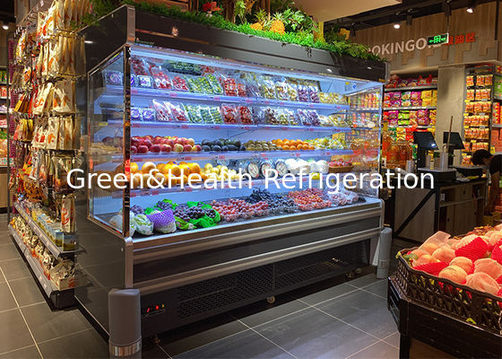 슈퍼마켓 음료 냉장고 냉장고 공기 냉장고 스마트 온도장치