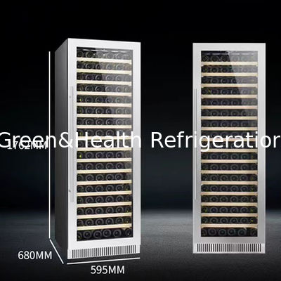 ETL 인증 360° 공기 환기 와인 냉장고 418L 220V 50HZ 자동 해빙 시스템