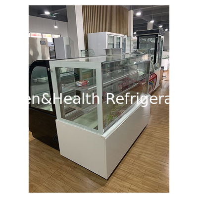 다층 투명한 유리 케이크 가게 저장용 디스플레이 케이크 디스플레이 냉장고