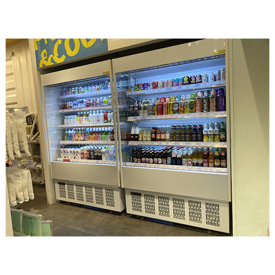 소형 보관 디스플레이 냉장 과일/채소/우유 오픈 냉동고 미니 냉장고