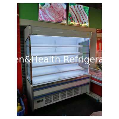 상업용 내장 압축기 다중 선반 오픈 타입 냉장고