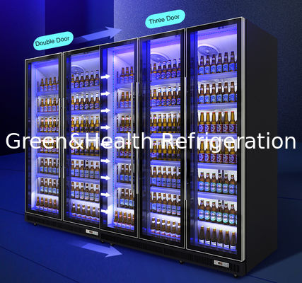 자동차는 유리제 문을 가진 펩시콜라/우유/맥주를 위한 바퀴를 가진 상업적인 강직한 냉장고를을 위한 녹입니다