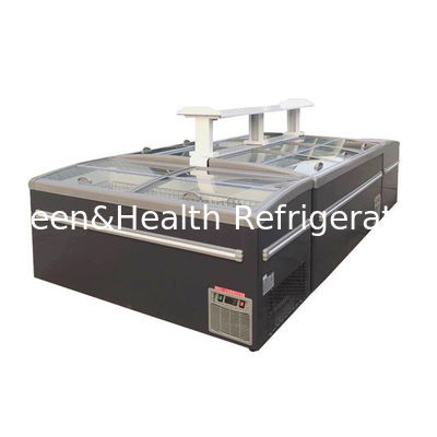 냉동 식품을 위한 미닫이 문 상업적 조합 아일랜드 냉장고